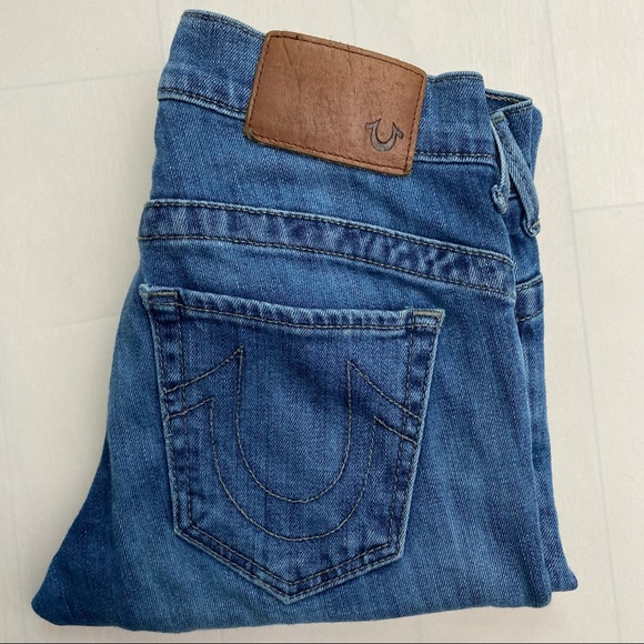 True Religion low rise Y2K (made in Italy) Chrissy 25 bedazzled embellished - Picture 5 of 11